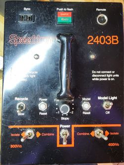 2403B Speedotron Pack - Blackline Dial Down Power Supply