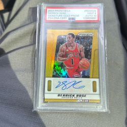 Derrick Ross Auto Numbered To 10