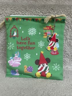 Disney Pouch/ Zip up Bag