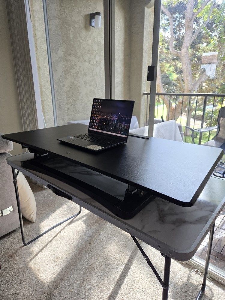 ULINE Sit/Stand Desktop Riser