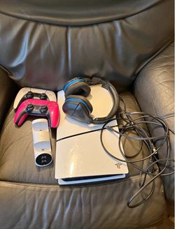 PS5 Slim Console Bundle with Controllers and Headset