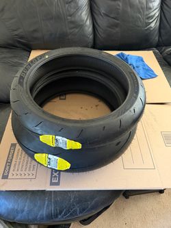 Dunlop 190/55/17 120/70/17 Q4S Q3+S tire set brand new