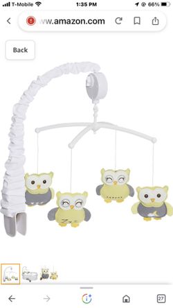 Halo Basinet Mobile Sleepy Owls