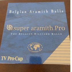 Belgian Aramith Pool Balls 