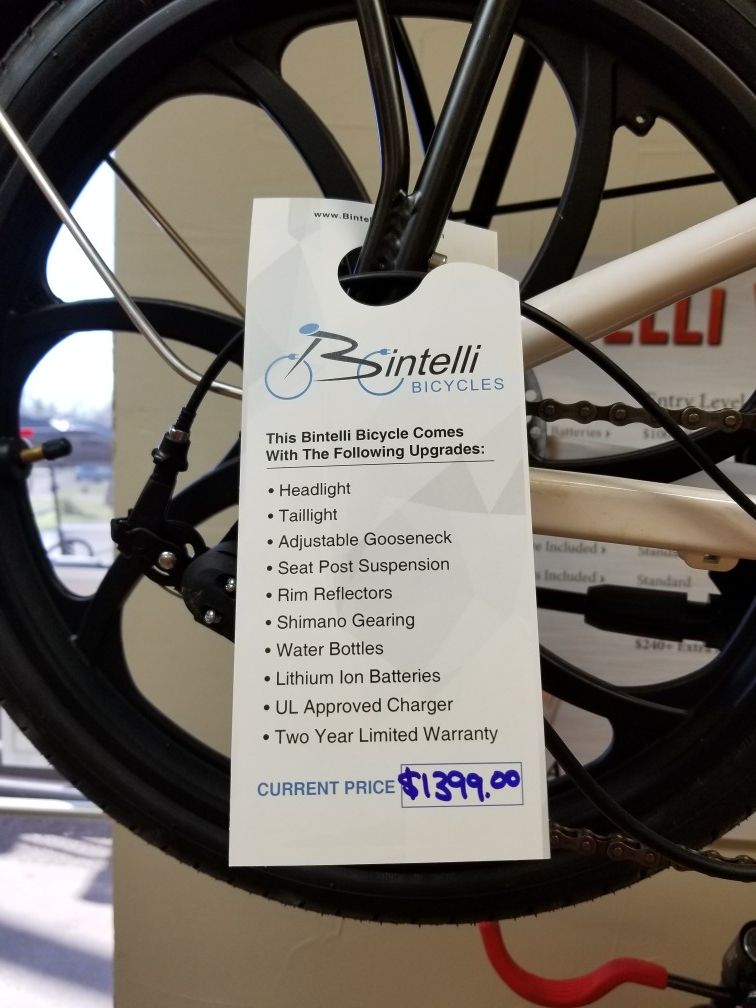 Bintelli F1 Folding Electric Bike