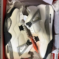 Jordan 4 White Cement 2025