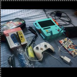 USED Nintendo Switch AND accessories.