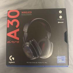 ASTRO A30 WIRELESS GAMING HEADSET NEW OPEN BOX 