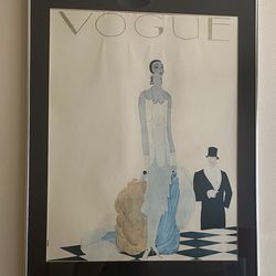 Vogue Magazine Cover Framed Poster Print