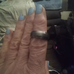 Tungsten Carbide Mens Ring
