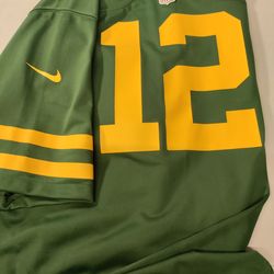 NFL Greenbay Packer Jersey's #12