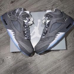 Jordan 5 "Wolf Grey" 2026 Size 10.5 (Brand New)