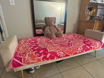 Mid-Century Modern Futon Sofa Bed