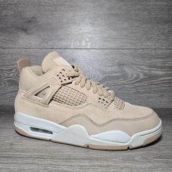 Nike Air Jordan 4 Retro Cozy Girl Hemp Light Brown women’s size 9.5 HV0823-200