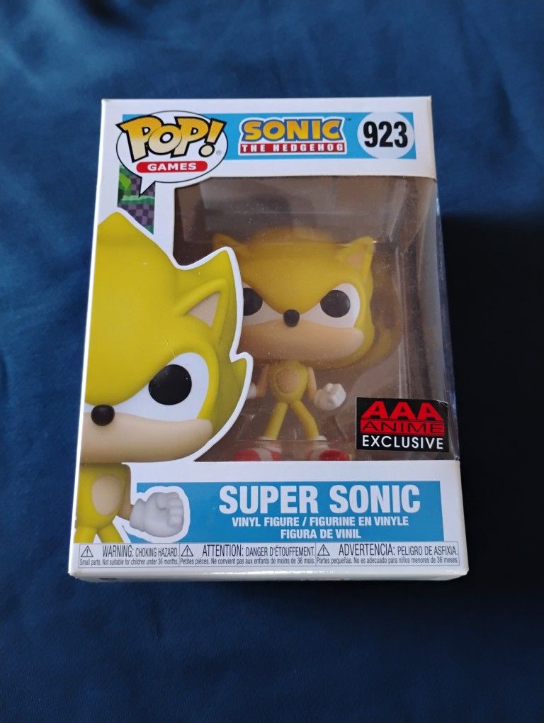 SUPER SONIC - SONIC THE HEDGEHOG FUNKO POP BRAND NEW