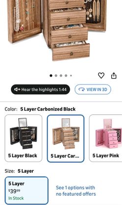 Jewelry Box Wood for Women