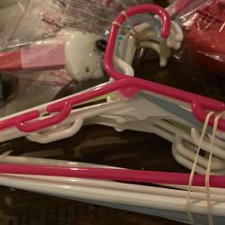 Eight children’s hangers