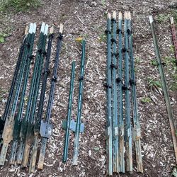 T Post 5’ And 6’ With Insulator Clips