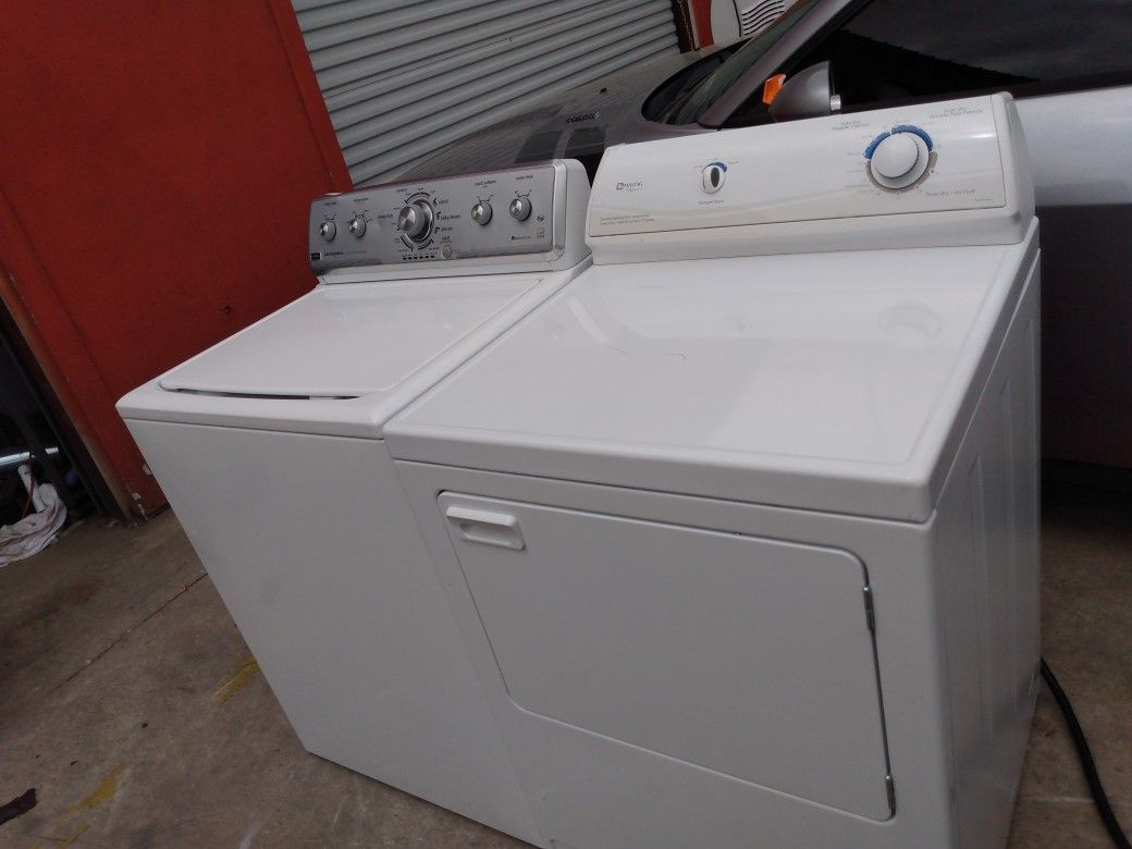 Maytag washer and dryer set in perfect working condition