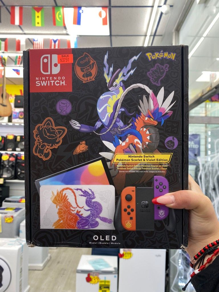 Nintendo Switch Oled Pocemon Edition Brand New