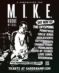 Mike Roche Benefit Concert Offspring Pennywise