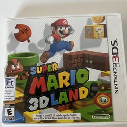 Super Mario 3D Land (Nintendo 3DS) XL 2DS Game w/Case & Manual