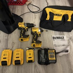 Dewalt Drill And Impact Xr 20v