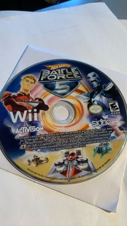 Battle Force Five Nintendo Wii disc