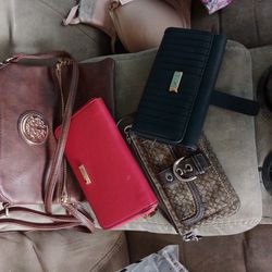 Designer Assorted Wallets And Small Bag's 