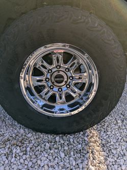 Weld Racing 8 Lug Chrome Rims