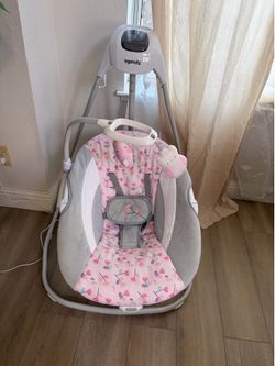 Baby girl swing