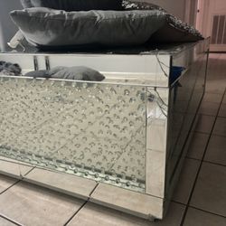 Diamond Mirror Coffee Table 