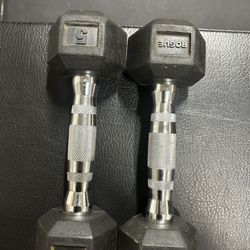 Rogue Fitness 5 pound hex dumbbell 