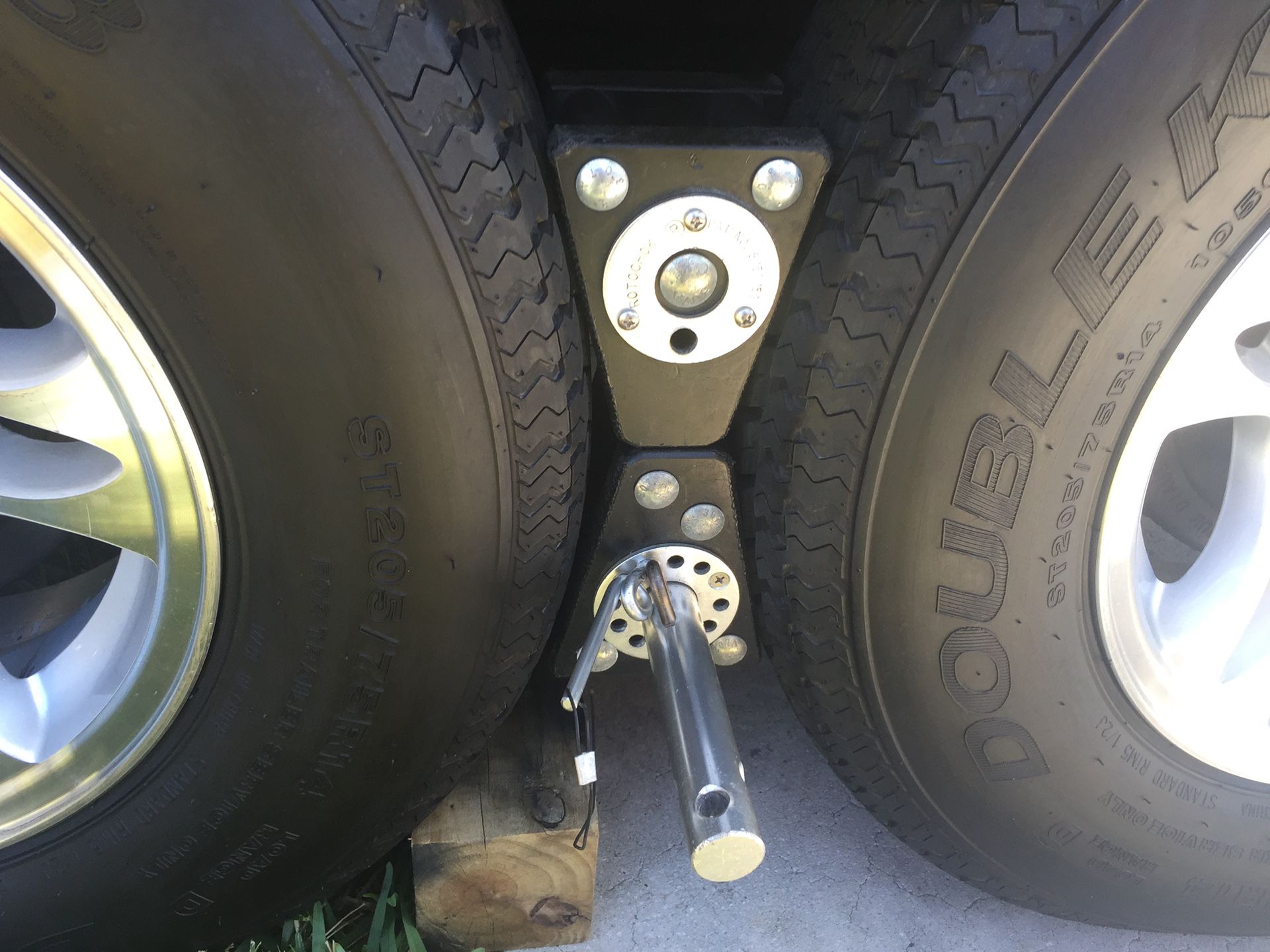 Wheel chocks for Rv and trailers