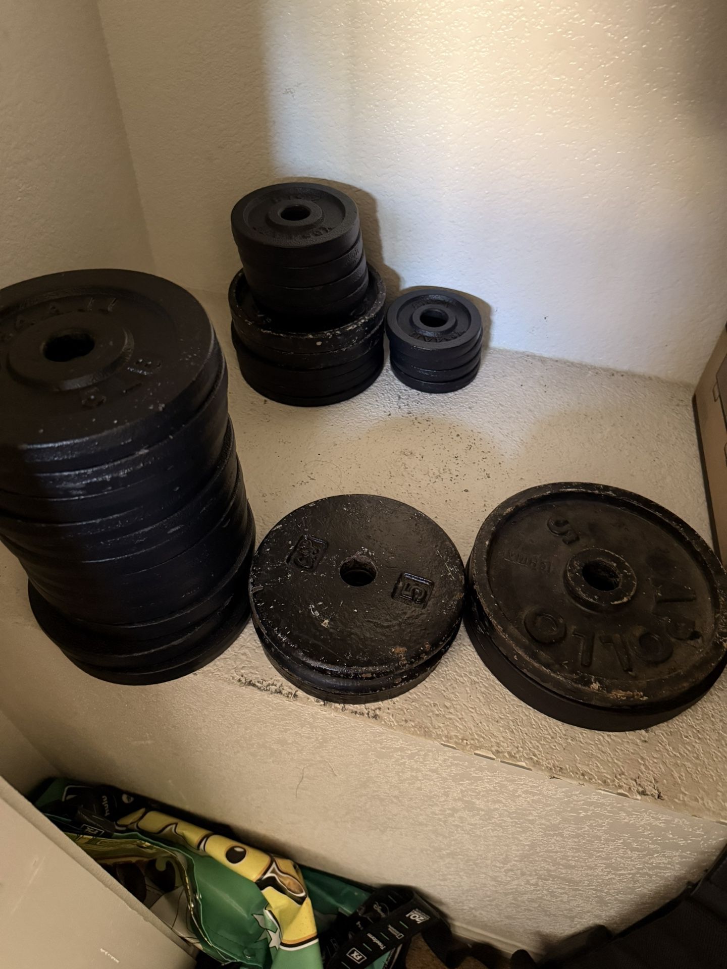 Weight Plates 130lbs