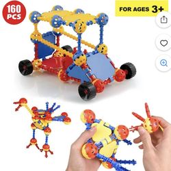 160pcs STEM Building Toys, New