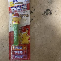 Pokemon Pikachu Christmas Pez