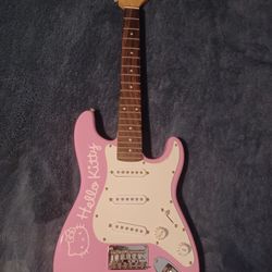 hello kitty fender squier mini Discontinued Collectors Item