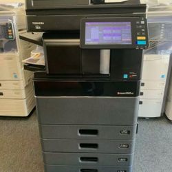 Toshiba e-Studio 3505ac Low Meter, Finisher Included Color Copier Printer Scan