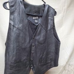 Women's Leather Vest