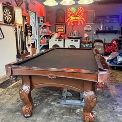 Pool Table 8ft ( Free Delivery & Set Up ) 