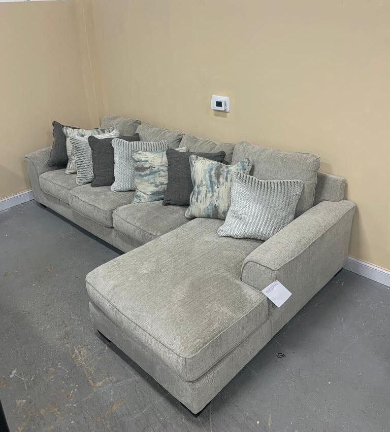 Ardsley Pewter LAF Large Sofa Chaise