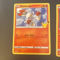 Pokémon 25th Anniversary Cards