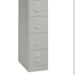 WorkPro 26 1/2"D 4-Drawer Letter-Size Vertical File Cabinet
