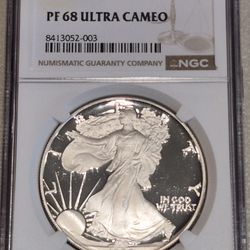 1986-S American Eagle NGC PF 68 Ultra Cameo