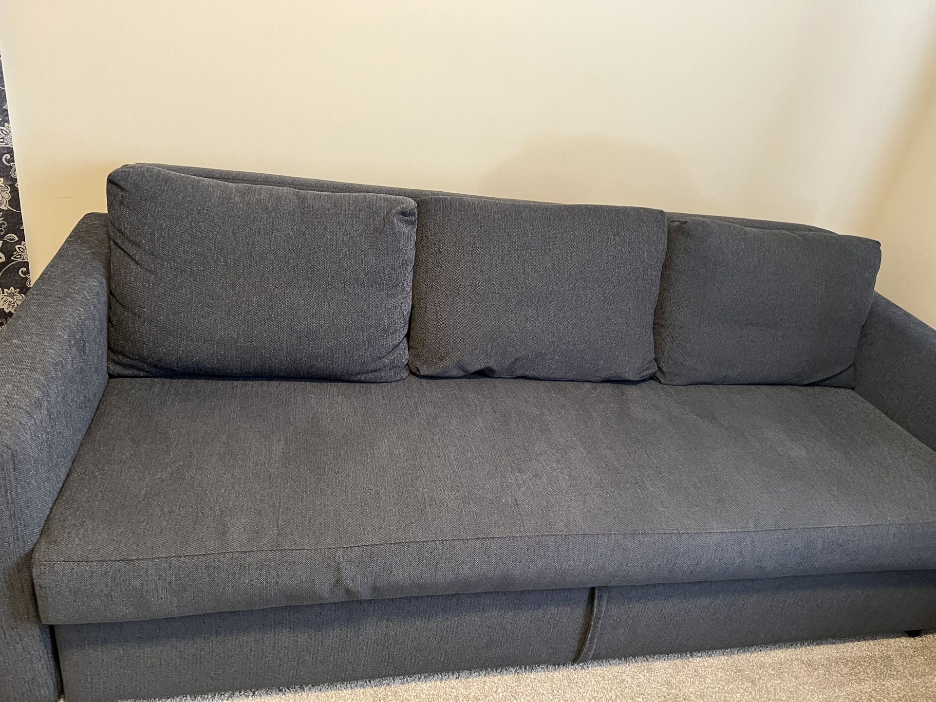 IKEA Hyllie Dark Grey Sleeper Sofa Very OBO