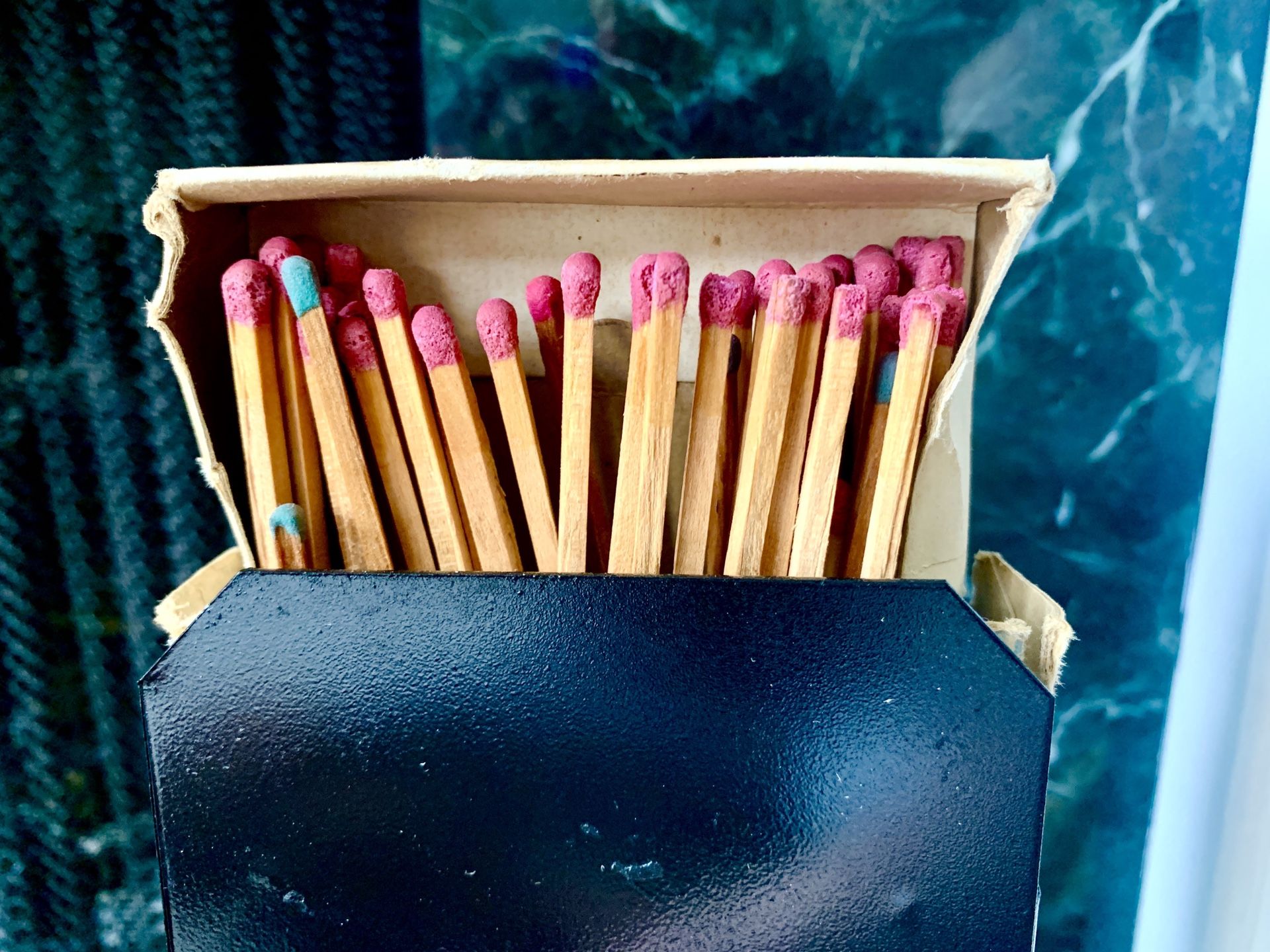 Vintage match holder