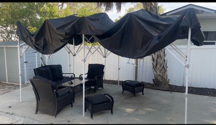 10x20 Heavy Duty Pop Up Canopy Tent Gazebo