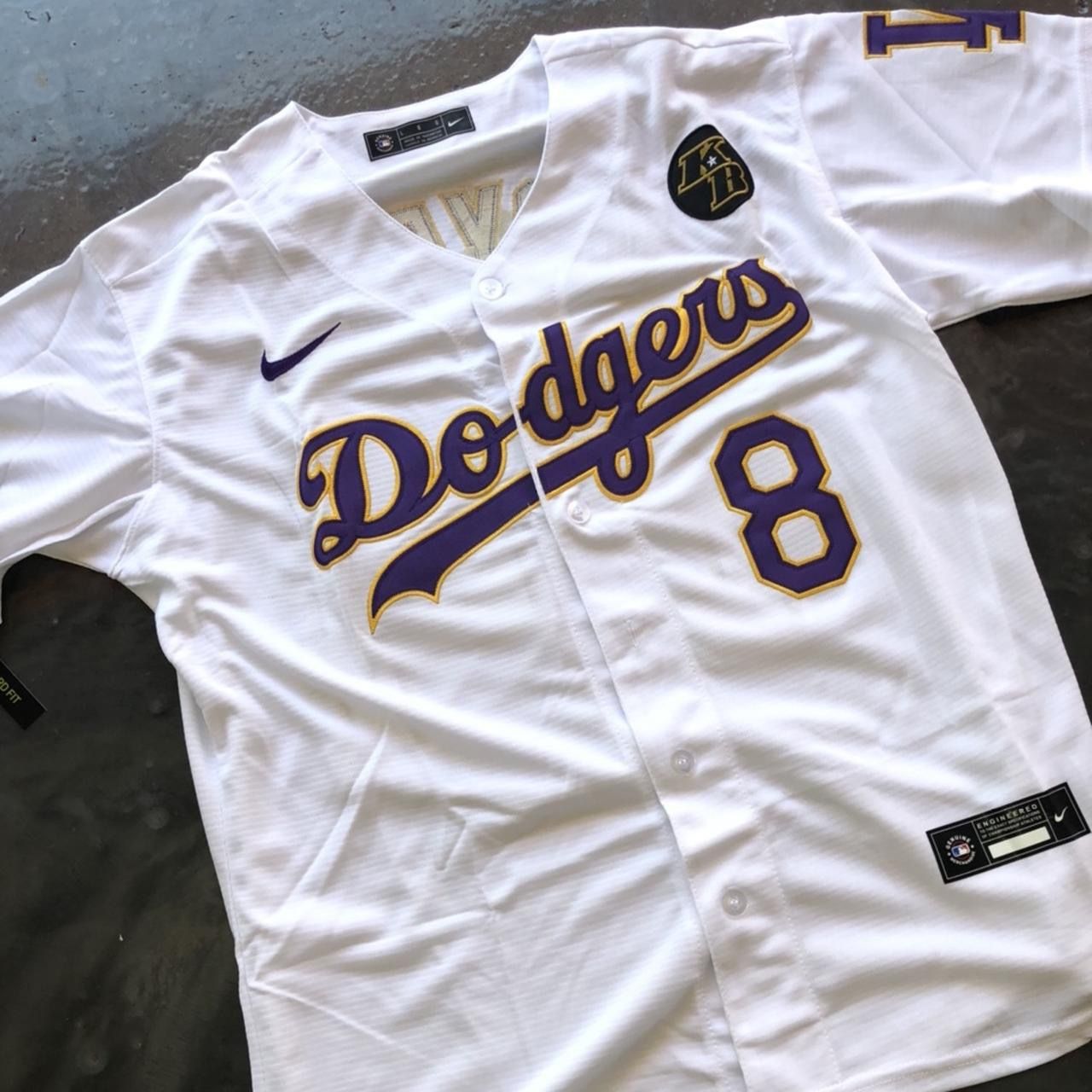 Kobe Bryant Dodgers Lakers Jerseys