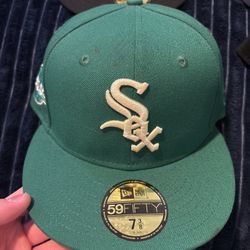 New Era Fitted White Six Hat